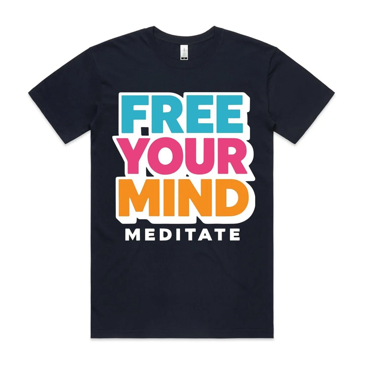 Free Your Mind! - AS Colour Staple Organic Tee - Re.Birth Threads