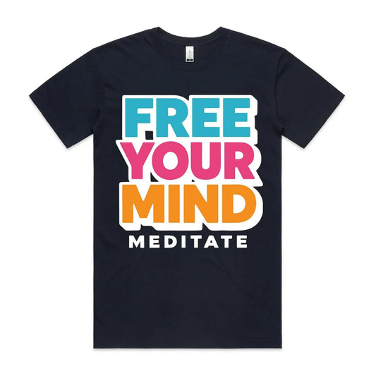 Free Your Mind! - AS Colour Staple Organic Tee - Re.Birth Threads