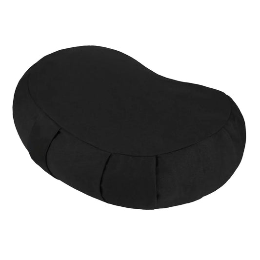 NEW-Buckwheat Meditation Cushion Yoga Bolster Meditation Cushion Yoga Bolster Floor Pouf Zippered Organic Cotton Cover ReBirth Threads