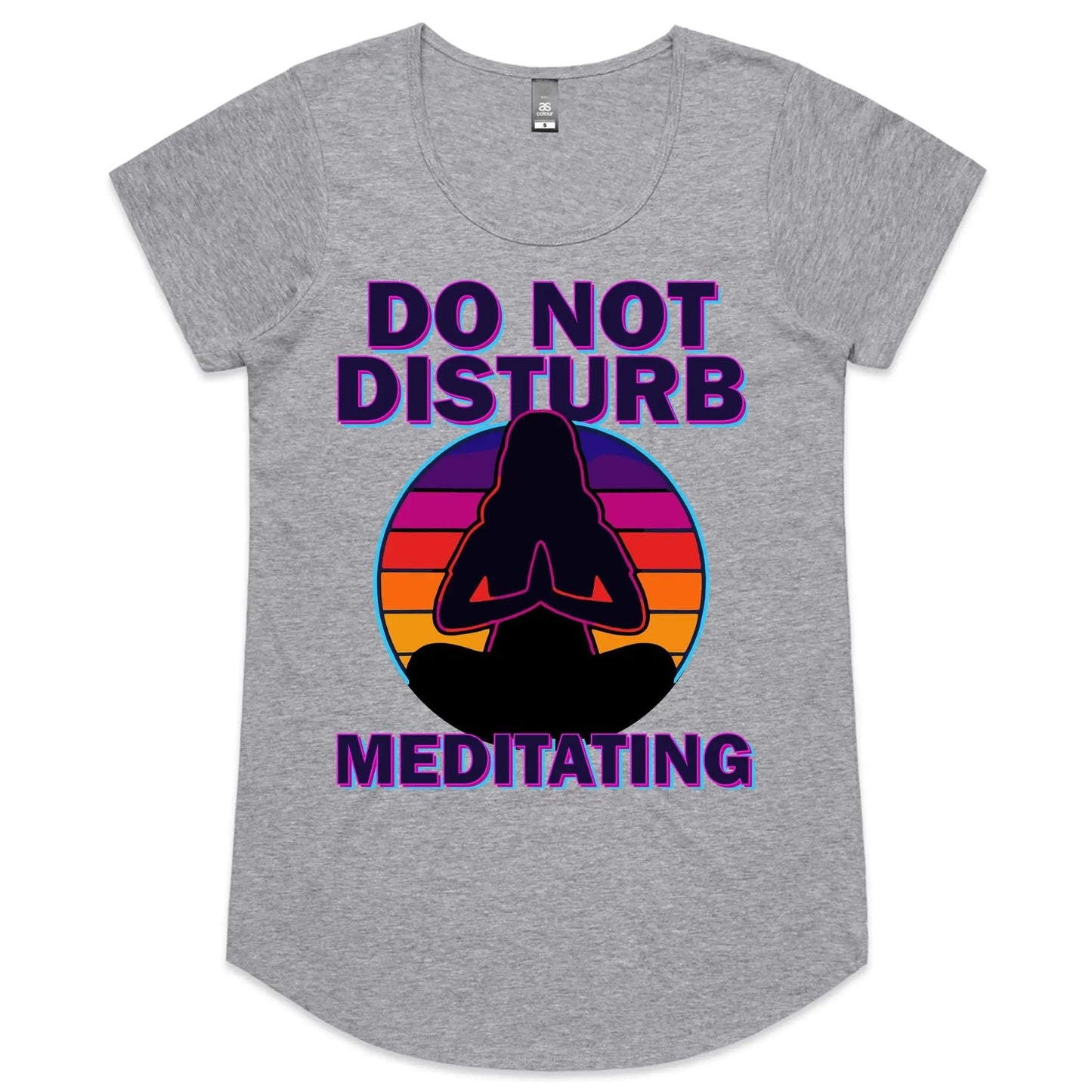 Do Not Disturb - Womens Scoop Neck T-Shirt Ogo Merch