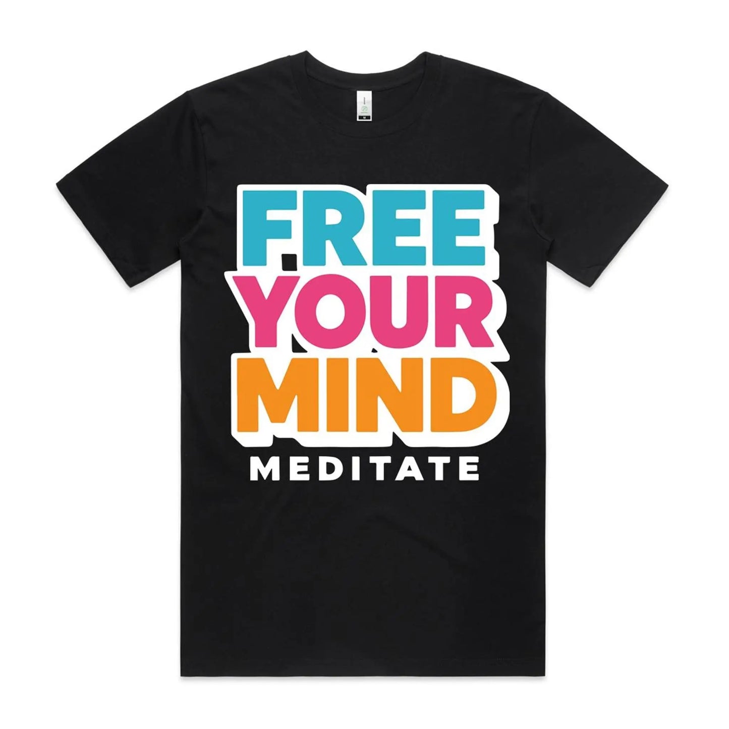 Free Your Mind! - AS Colour Staple Organic Tee - Re.Birth Threads