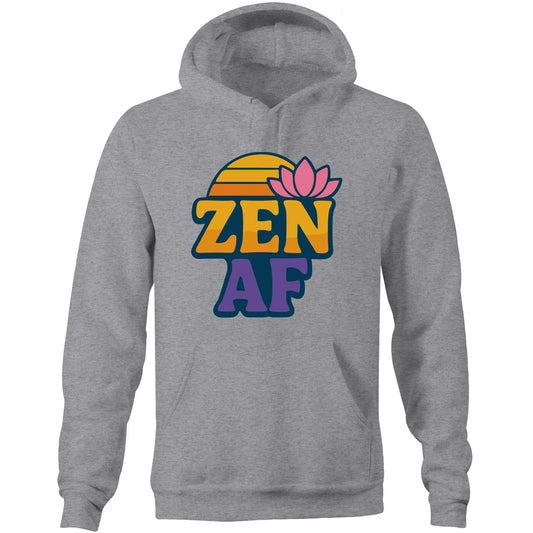 Get Zen - Comfy Cosy Pocket Hoodie Sweatshirt Ogo Merch