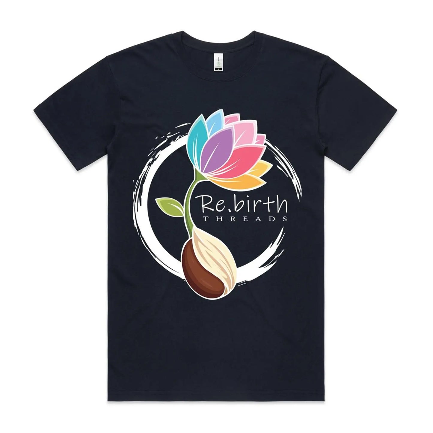 Rebirth logo AS Colour Staple Organic Tee Ogo Merch