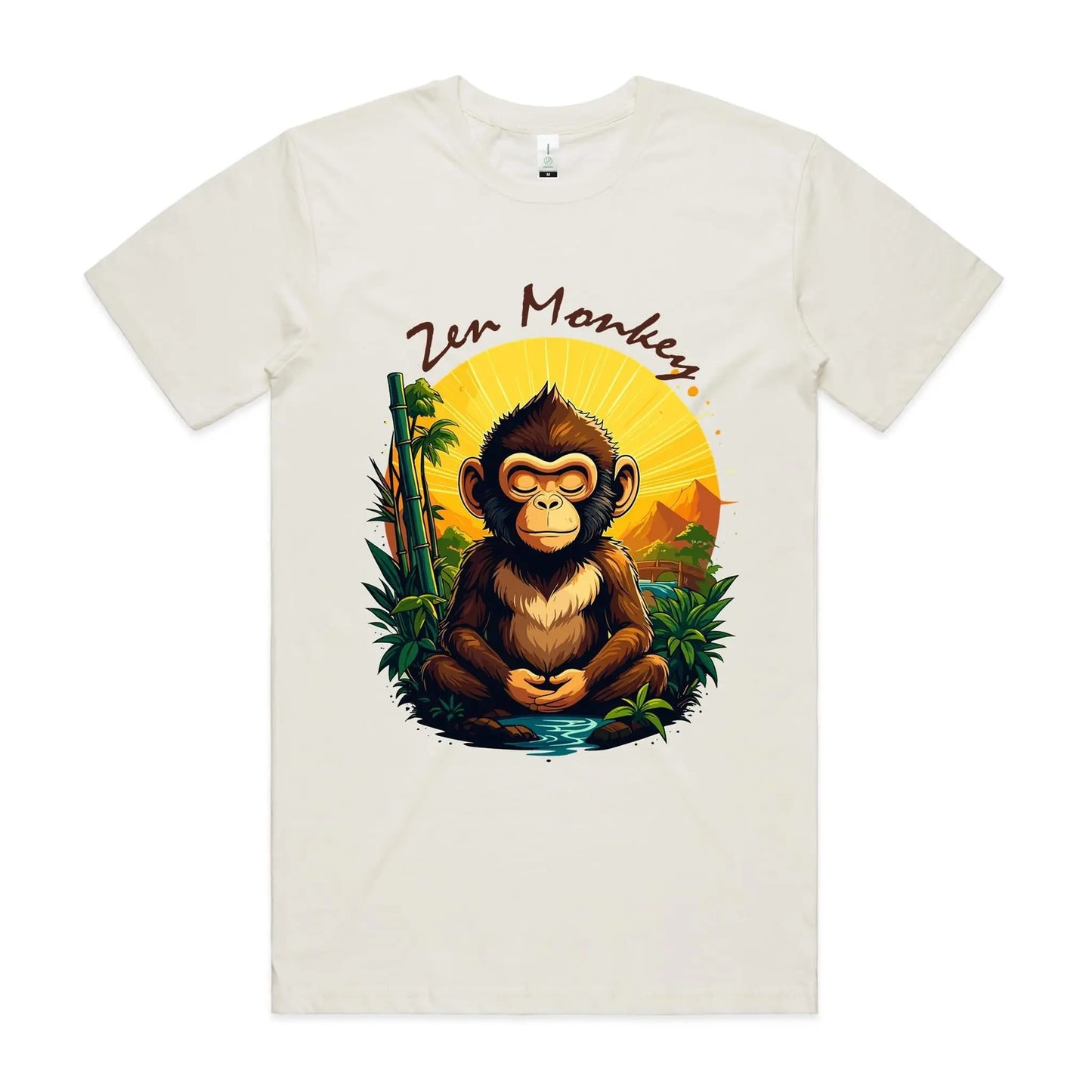 Tame the Monkey Mind - Organic cotton Tee Ogo Merch
