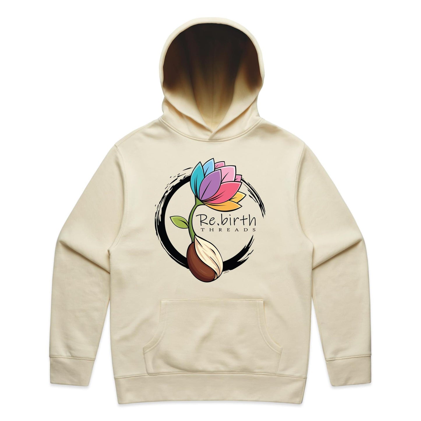 Rebirth logo AS Colour Relax Hood