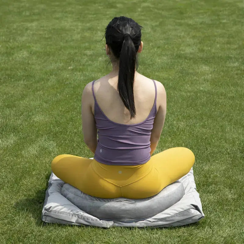 Square Yoga Mat Meditation Cushion Relaxing Soft Lap Sitting Cushion Cotton Outdoor Cushions Garden Pillow Chair Home Decoration ReBirth Threads