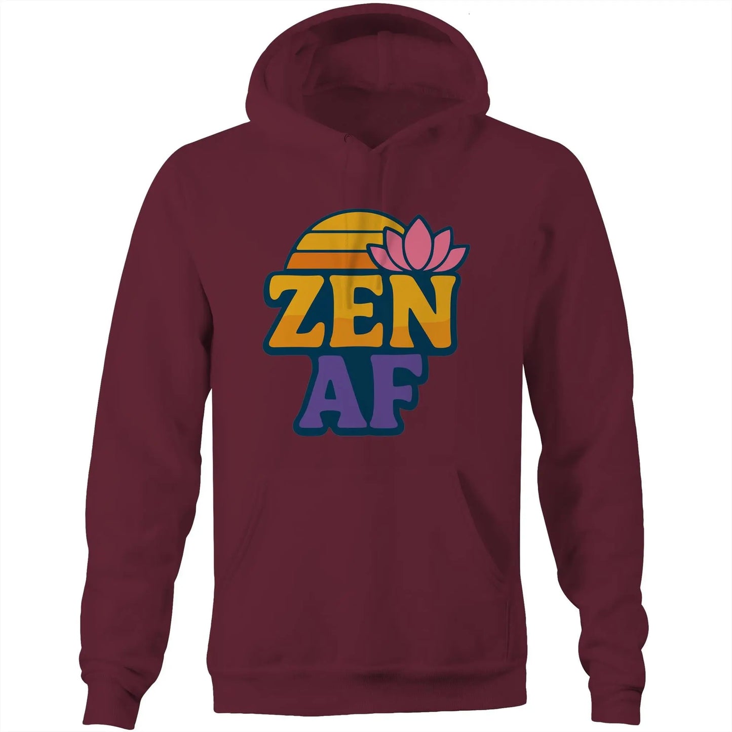 Get Zen - Comfy Cosy Pocket Hoodie Sweatshirt Ogo Merch