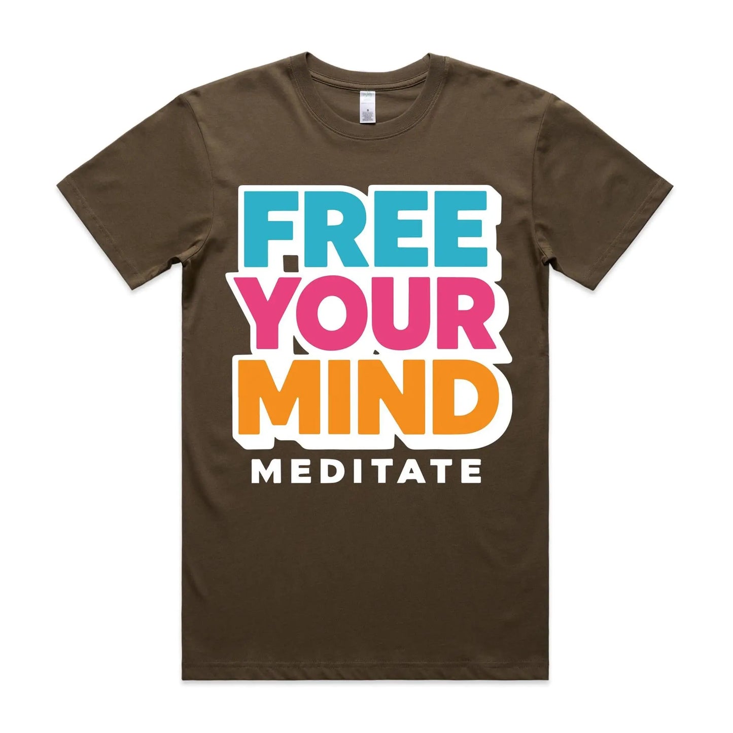 Free Your Mind! - AS Colour Staple Organic Tee - Re.Birth Threads