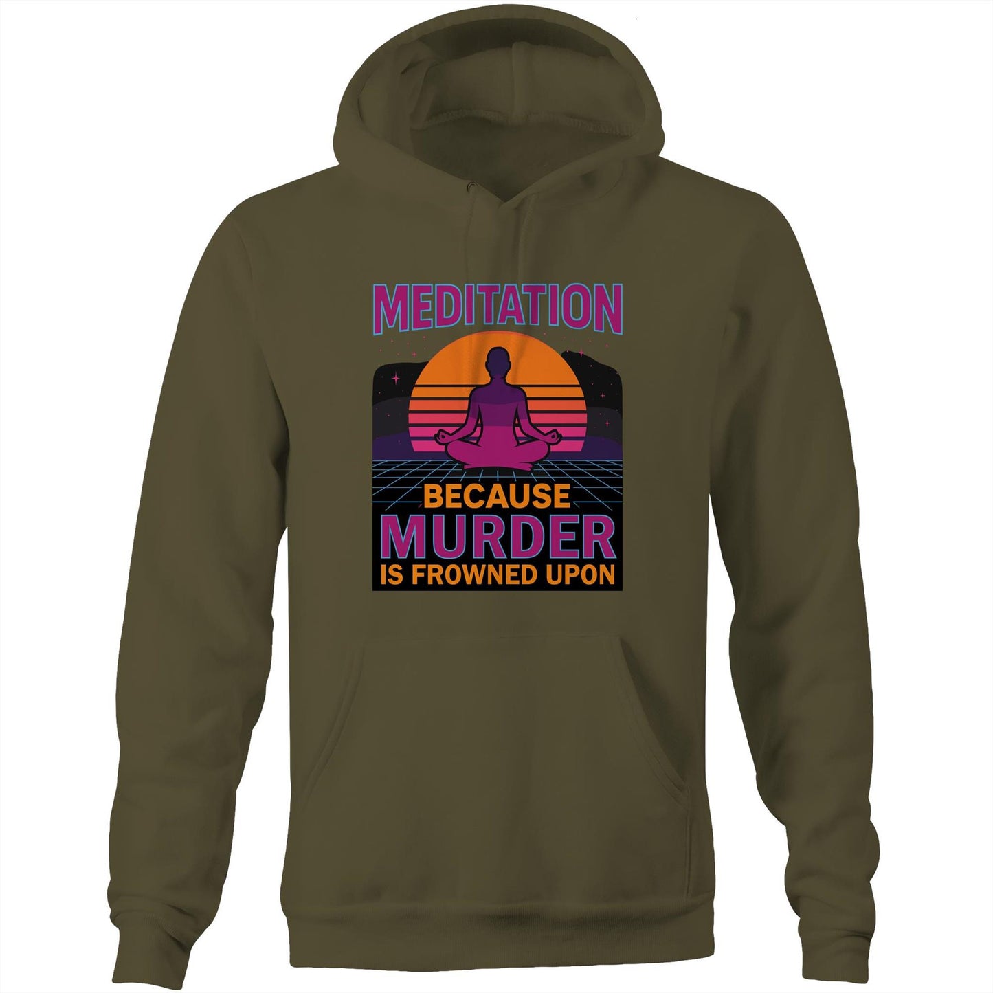 Good Advice - AS Colour Stencil - Pocket Hoodie Sweatshirt
