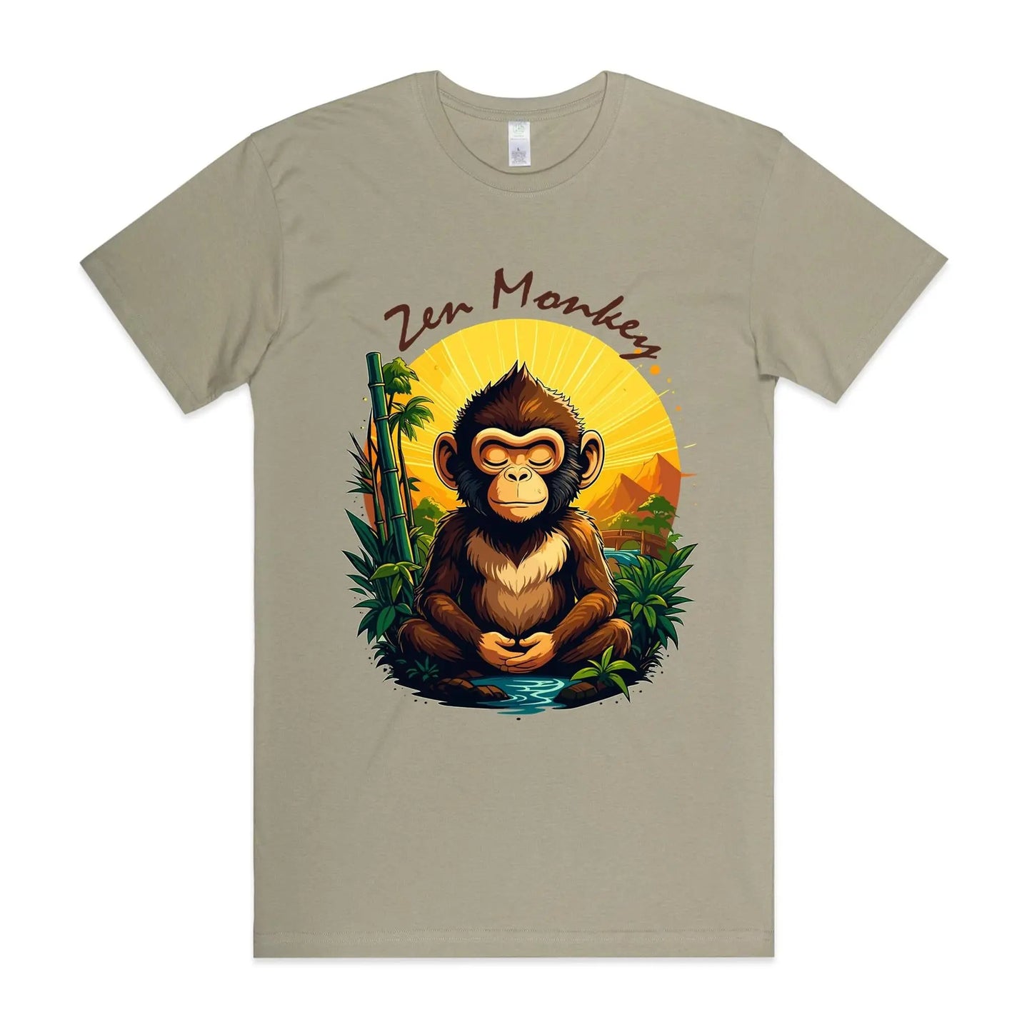 Tame the Monkey Mind - Organic cotton Tee Ogo Merch