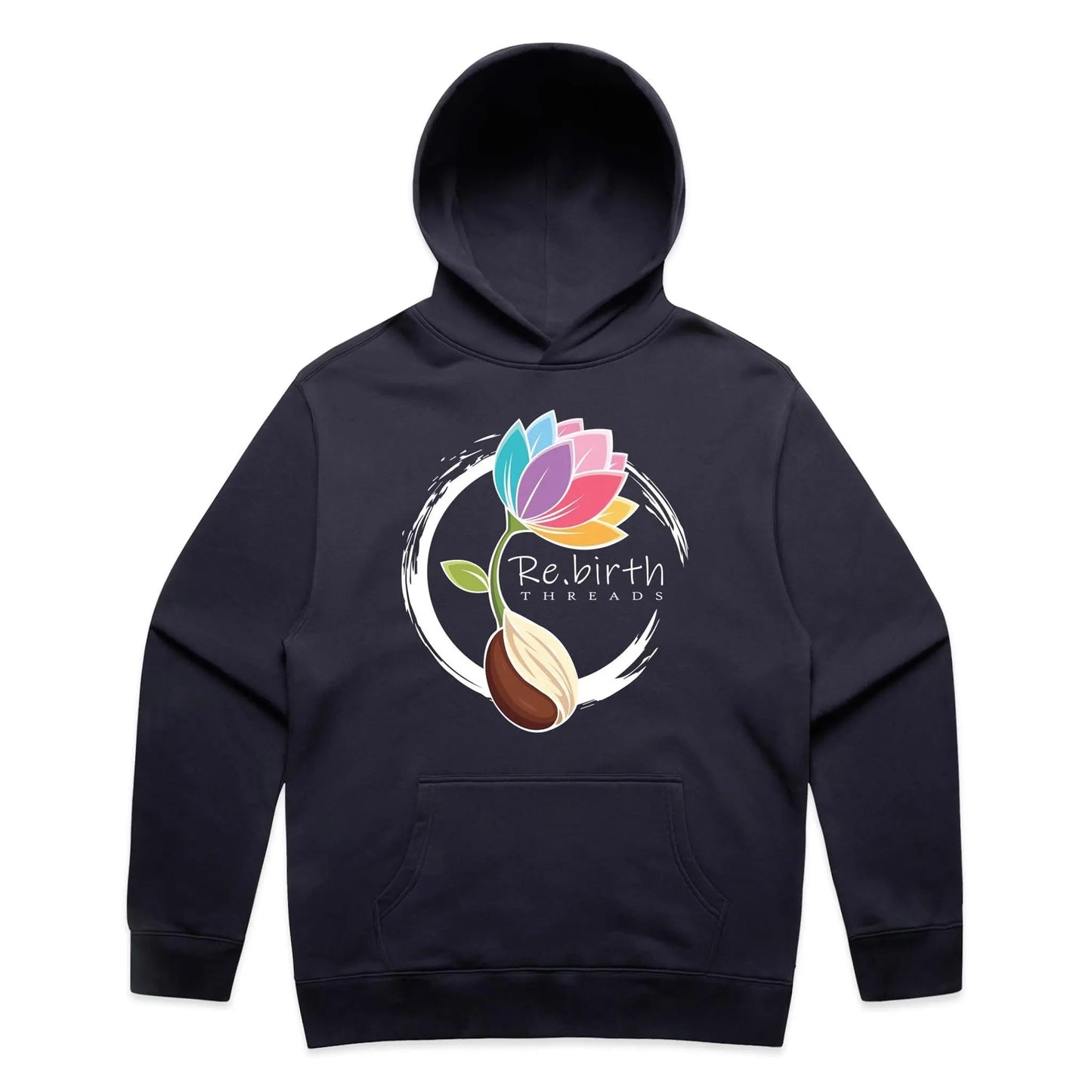 Rebirth logo - Relaxed fit hoodie, when you really want to chill. Ogo Merch
