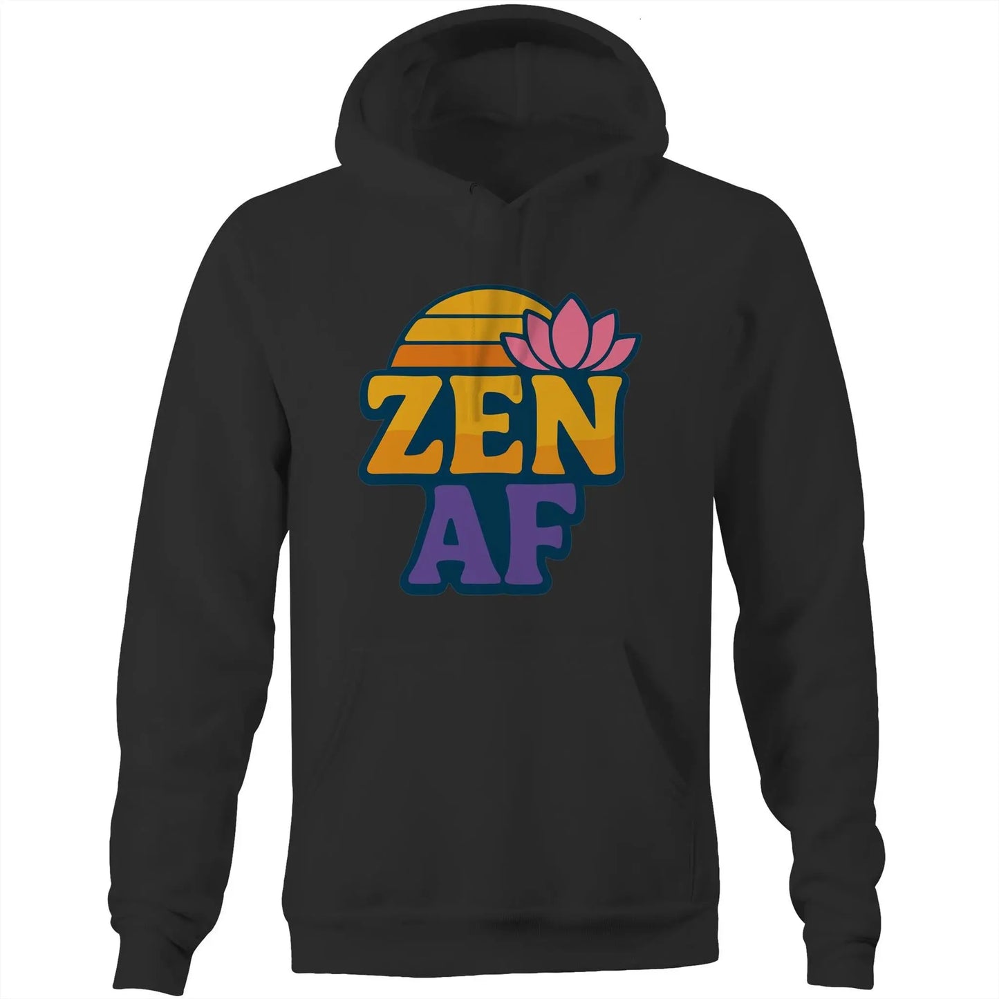 Get Zen - Comfy Cosy Pocket Hoodie Sweatshirt Ogo Merch