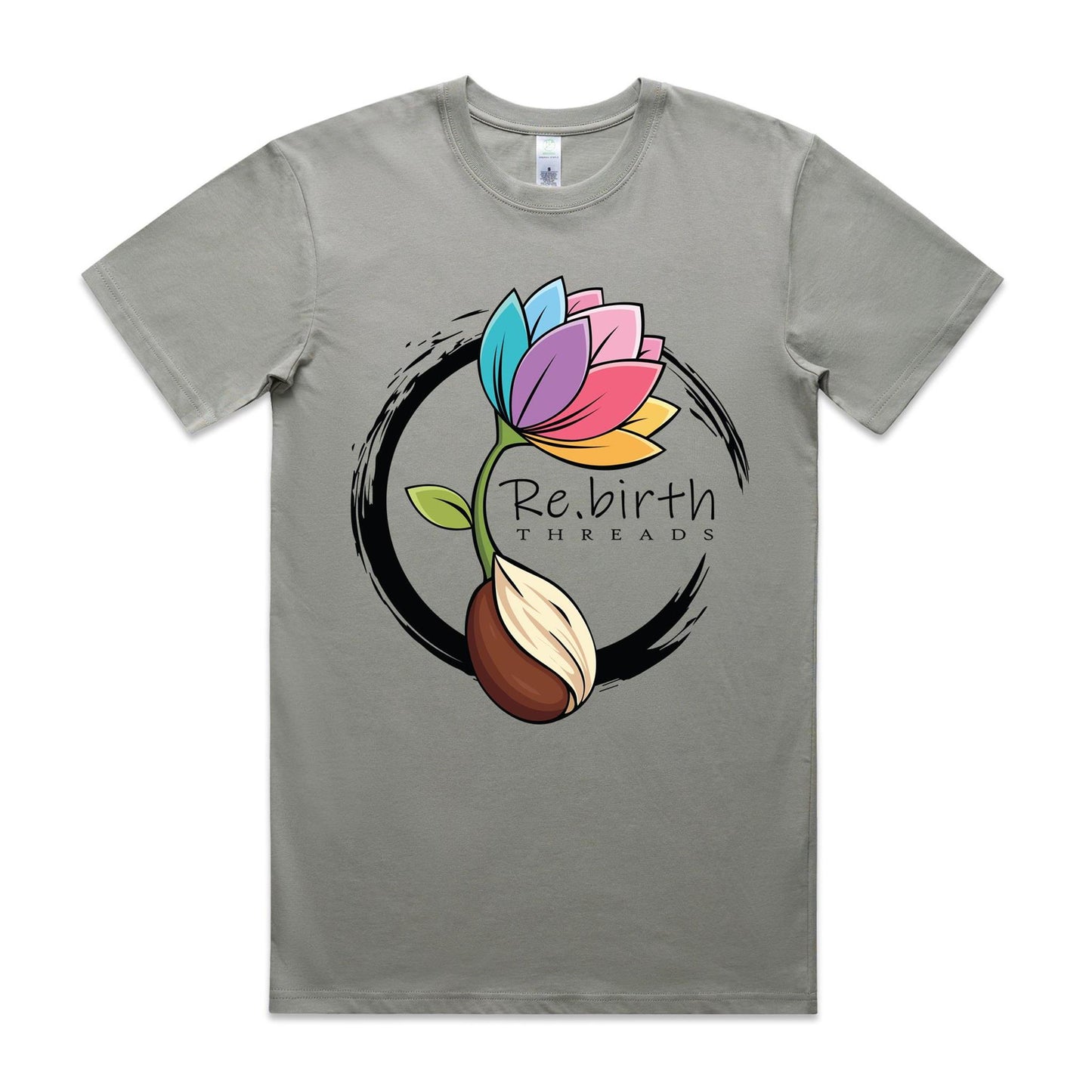 Rebirth logo AS Colour Staple Organic Tee