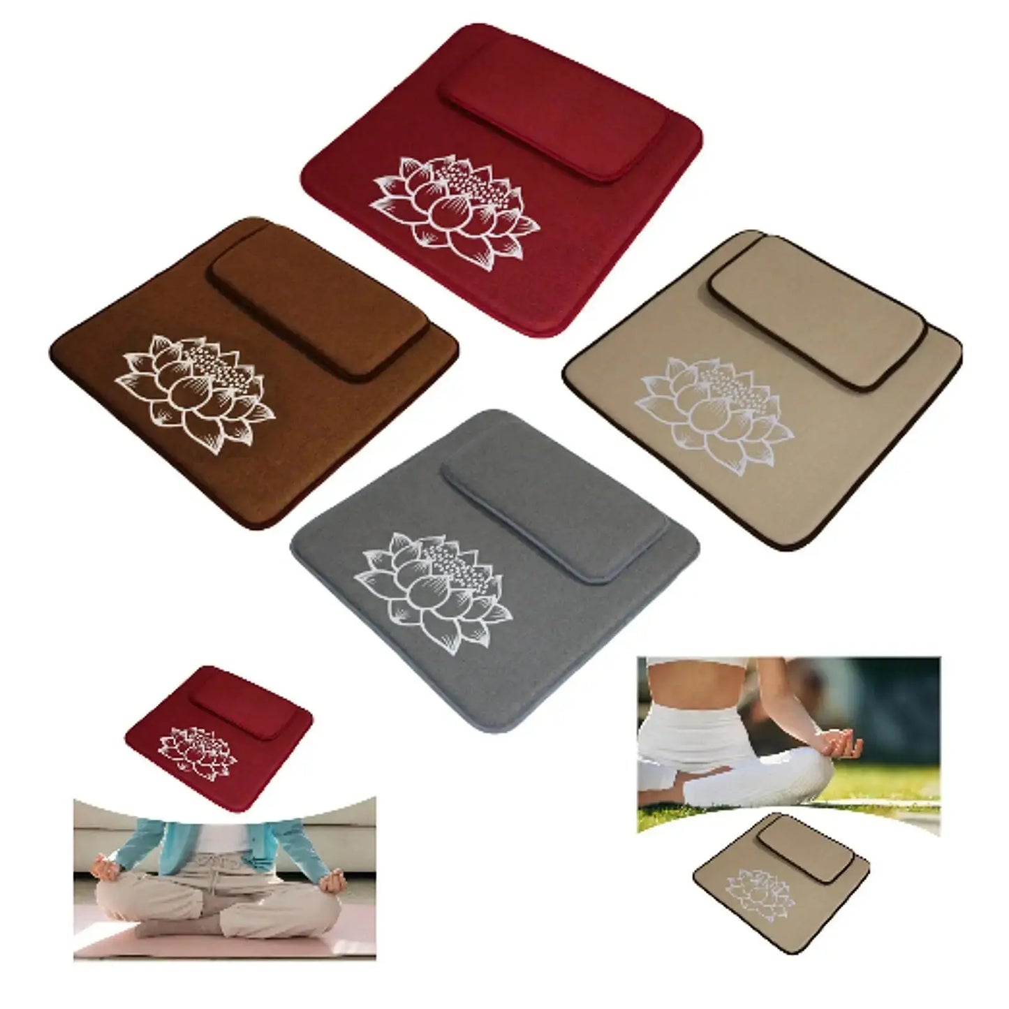 Meditation Cushion Seat Yoga Seating Bedroom Reading Prayer Floor Pillow Set ReBirth Threads