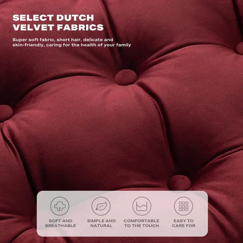 Luxury Round Pouf Tatami Cushion Meditation Floor Mat with Handle Rebirth Threads