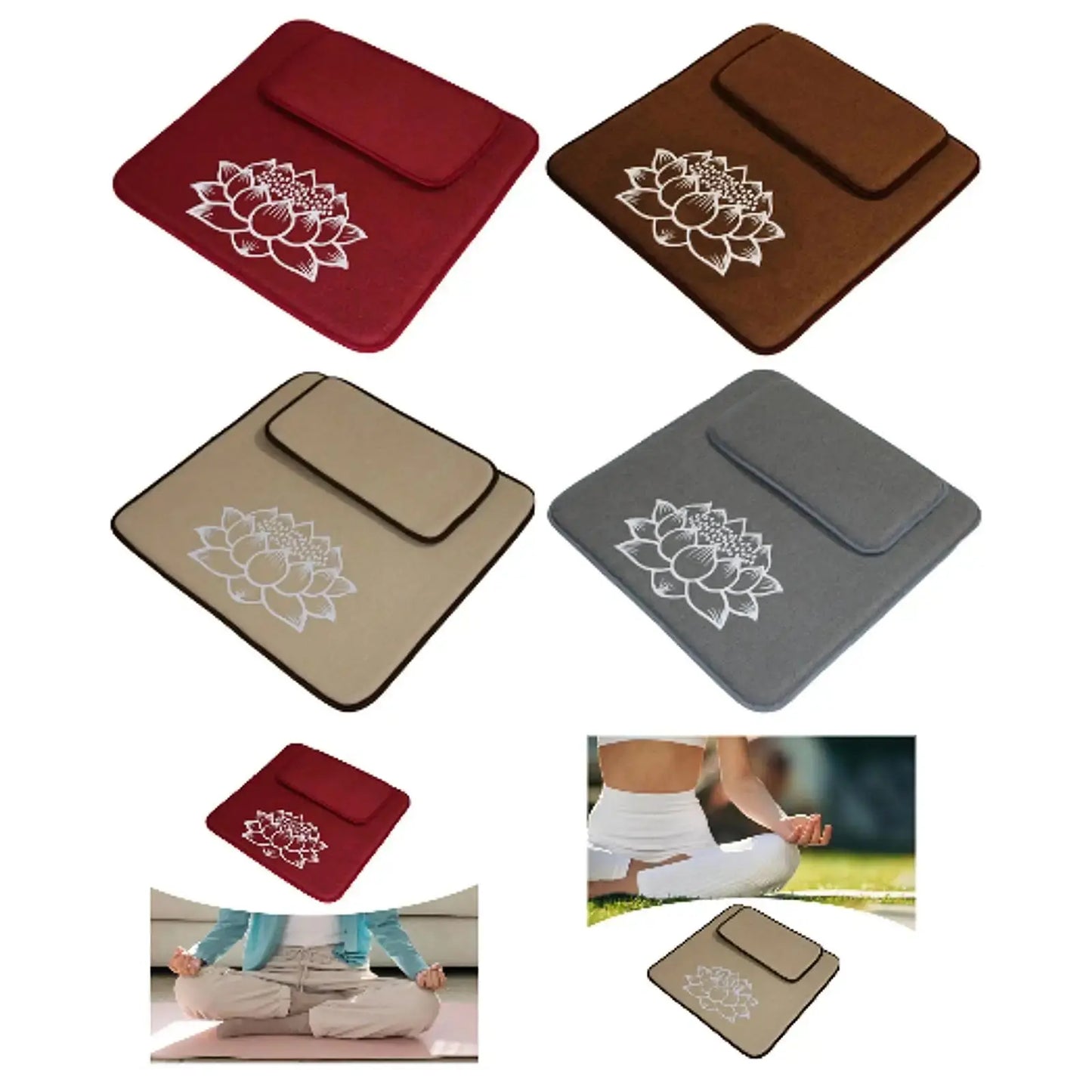 Meditation Cushion Seat Yoga Seating Bedroom Reading Prayer Floor Pillow Set ReBirth Threads