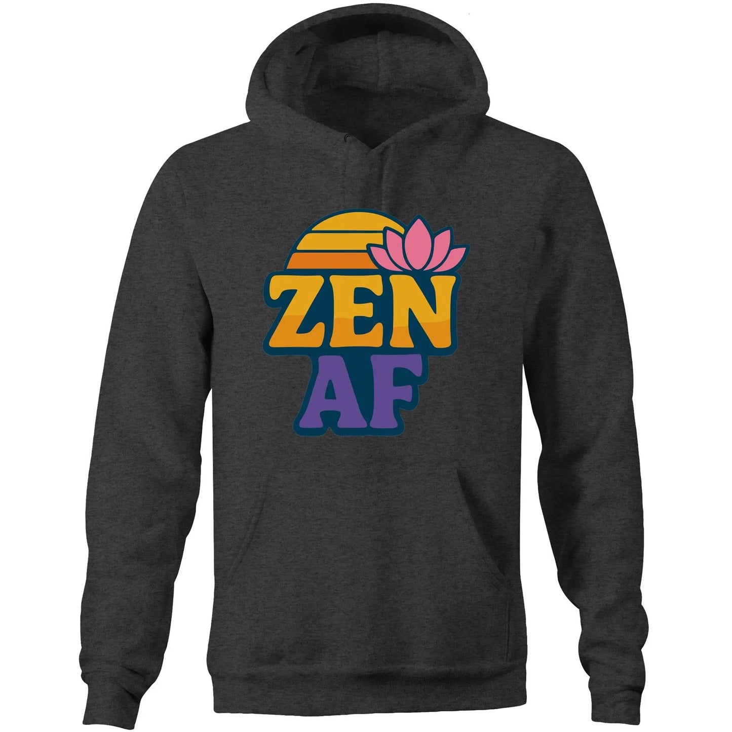 Get Zen - Comfy Cosy Pocket Hoodie Sweatshirt Ogo Merch