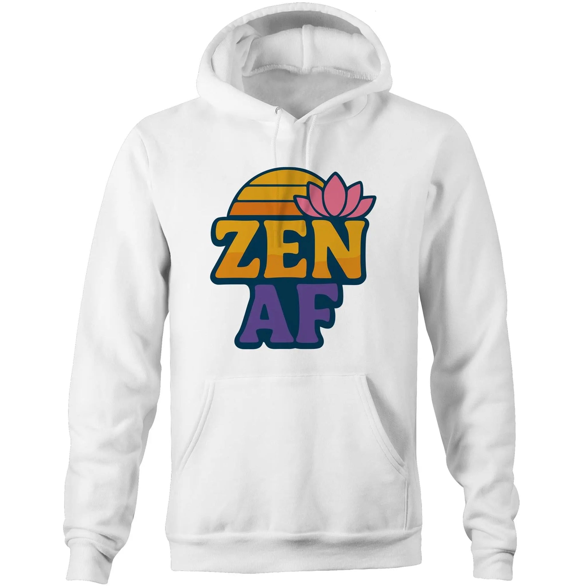 Get Zen - Comfy Cosy Pocket Hoodie Sweatshirt Ogo Merch