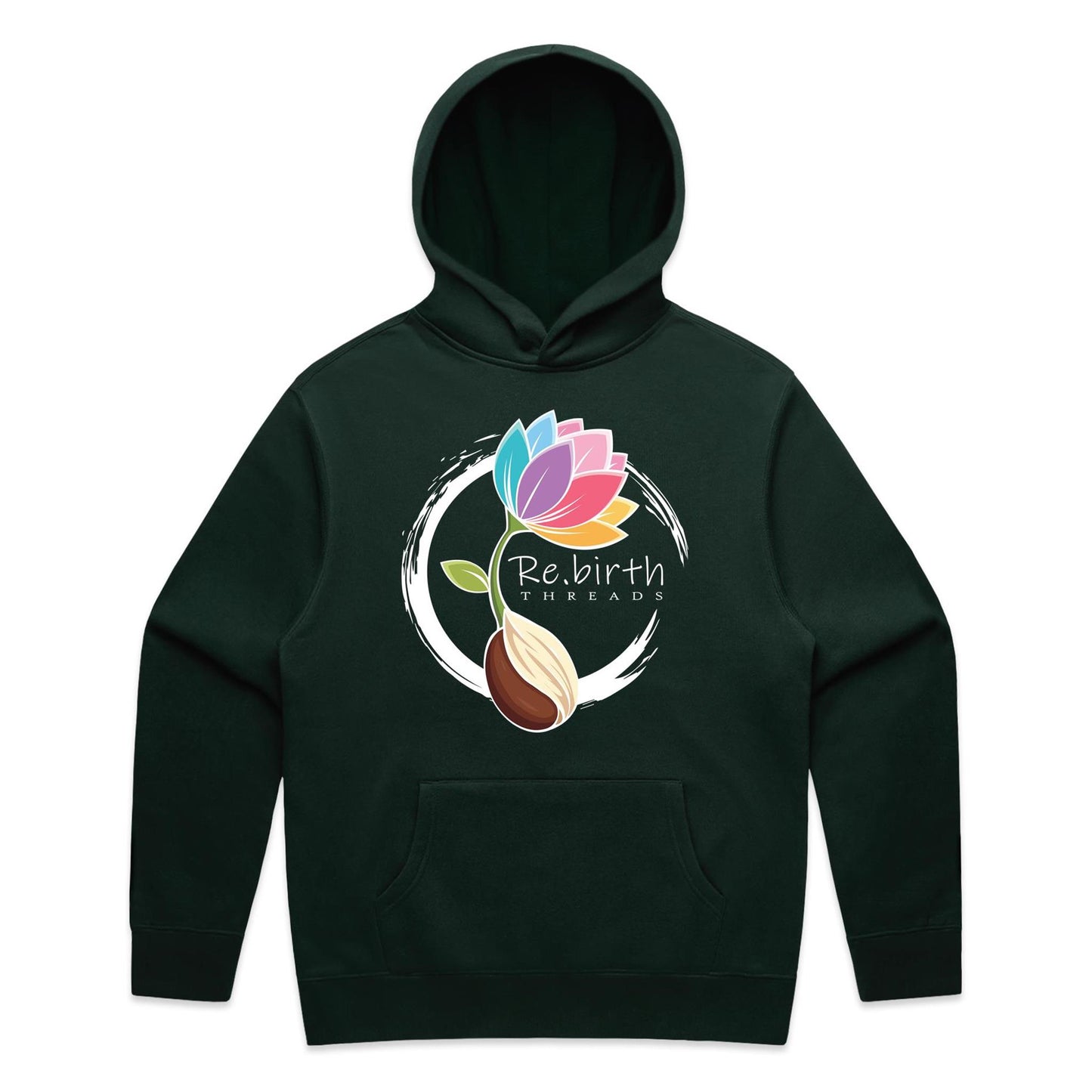 Rebirth logo AS Colour Relax Hood
