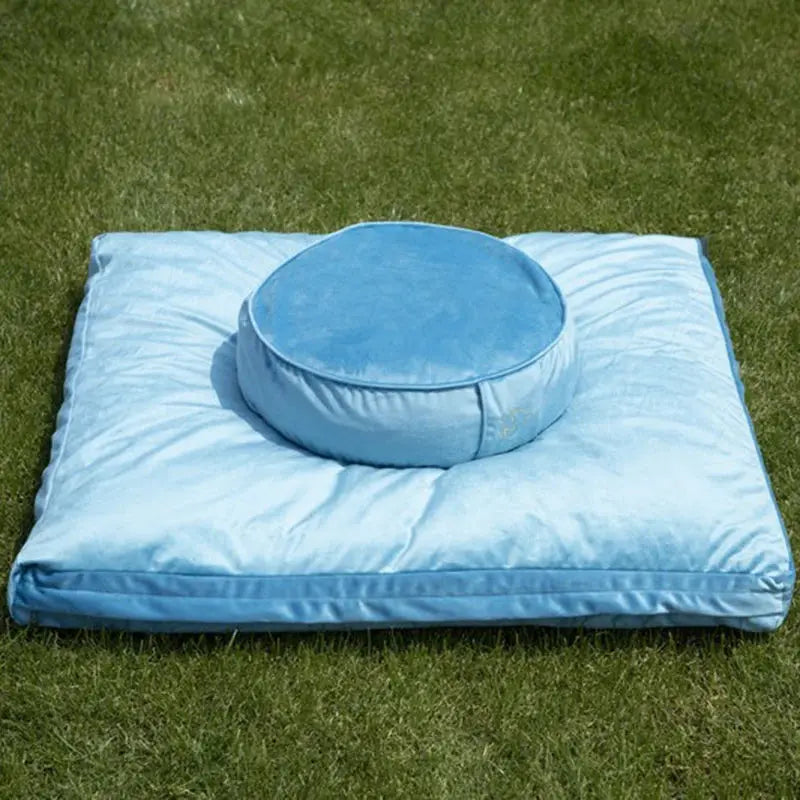 Square Yoga Mat Meditation Cushion Relaxing Soft Lap Sitting Cushion Cotton Outdoor Cushions Garden Pillow Chair Home Decoration ReBirth Threads