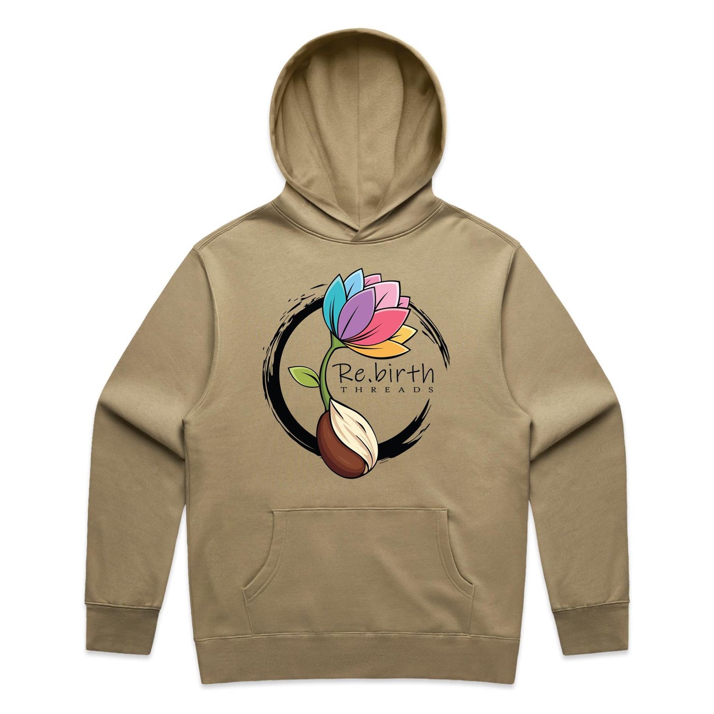 Rebirth logo AS Colour Relax Hood