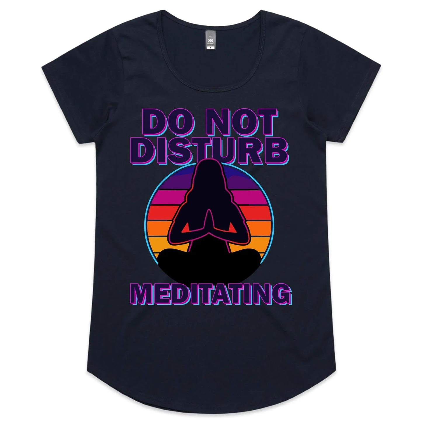 Do Not Disturb - Womens Scoop Neck T-Shirt Ogo Merch