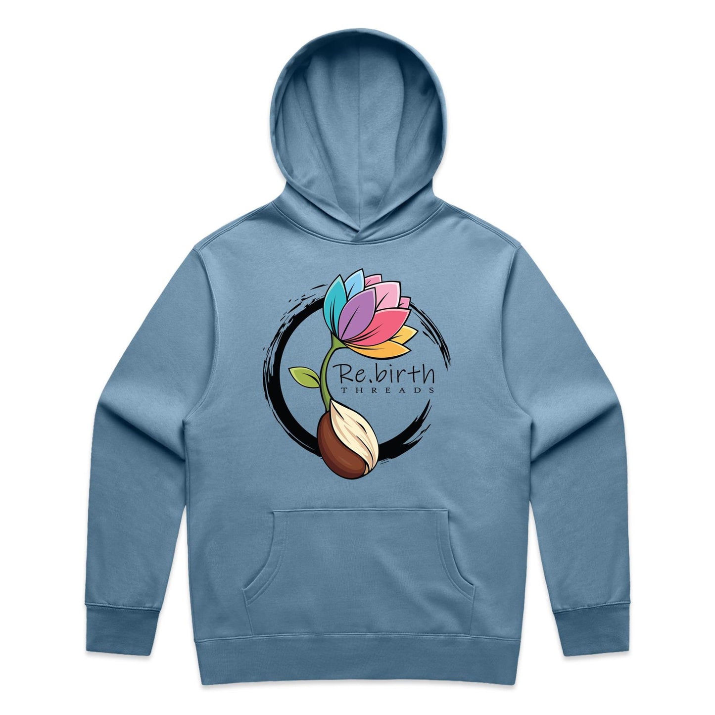 Rebirth logo AS Colour Relax Hood