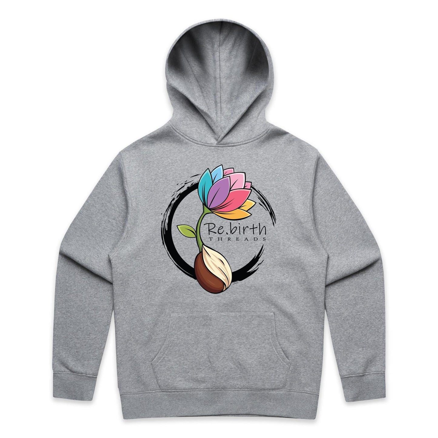 Rebirth logo AS Colour Relax Hood