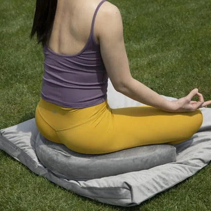 Square Yoga Mat Meditation Cushion Relaxing Soft Lap Sitting Cushion Cotton Outdoor Cushions Garden Pillow Chair Home Decoration ReBirth Threads