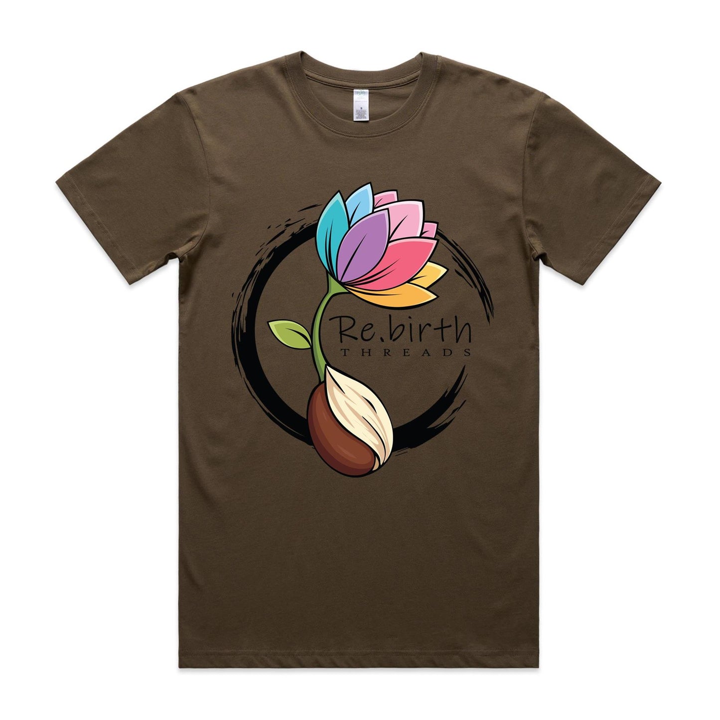 Rebirth logo AS Colour Staple Organic Tee