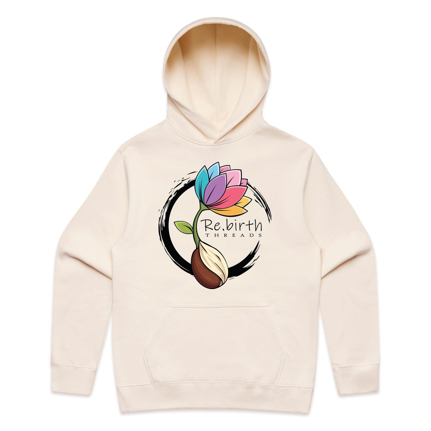 Rebirth logo AS Colour Relax Hood